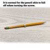Threaded Pencil, ADHD Fidget Pencil, Threaded Focus Fidget Pencils for
