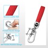 QBUC for Toyota Key Fob Cover with Keychain Premium TPU