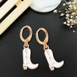 Cowgirl Outfits for Women Western Earrings for Women Cowboy Boot Earrings Cowgirl Beaded Earrings Howdy Earrings Country Dangle Earrings Cowgirl Accessories Women