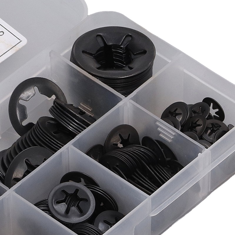 285Pcs Starlock Washer Internal Tooth Lock Fastener M3 M4 M5