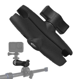 Motorcycle Phone Mount - Bike Phone Handlebar Clamp | Seamless Clamp Clip with Quick-Release Gear for Cycling Road Outdoor Women Family Friends