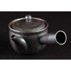 Yamasho Pottery Shigaraki Ware Sumi-iro Futari Tea Pot Sum-3
