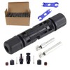 Solar Panel Connectors 100 PCS MC4 connectors IP67 Waterproof Connectors