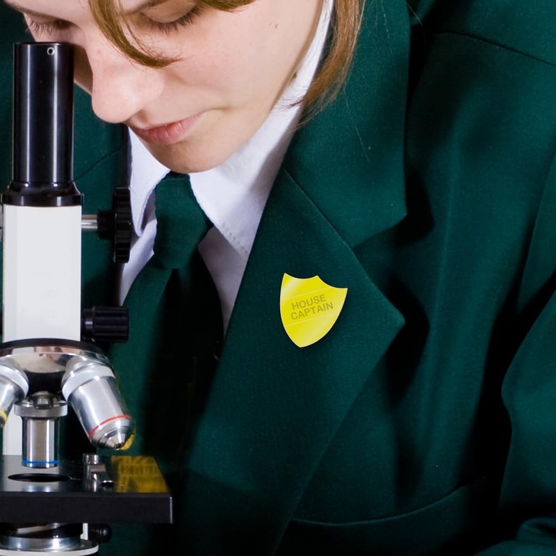 House Captain Enamel Badge (YELLOW)