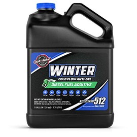 Opti-Lube Winter Formula Anti-Gel Diesel Fuel Additive: Gallon (1 Gallon (Treats 512 Gallons))