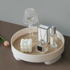 Desktop Storage Tray Nordic Style Advanced Texture Elegant Fashionable Cosmetic