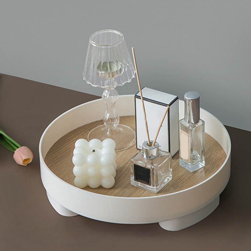 Desktop Storage Tray Nordic Style Advanced Texture Elegant Fashionable Cosmetic