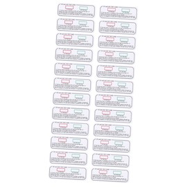 NOLITOY 24pcs Test Cards Easy to Use Indicator Strips for Household Uv Effect Testing Monitoring for Boxes Bags and Devices