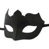 Black Glitter Pattern Unique Venetian Mask Masquerade Mardi Gras