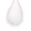 Pom Pom Car Pendant Rhinestone Embedded Sturdy Metal Cute Animal