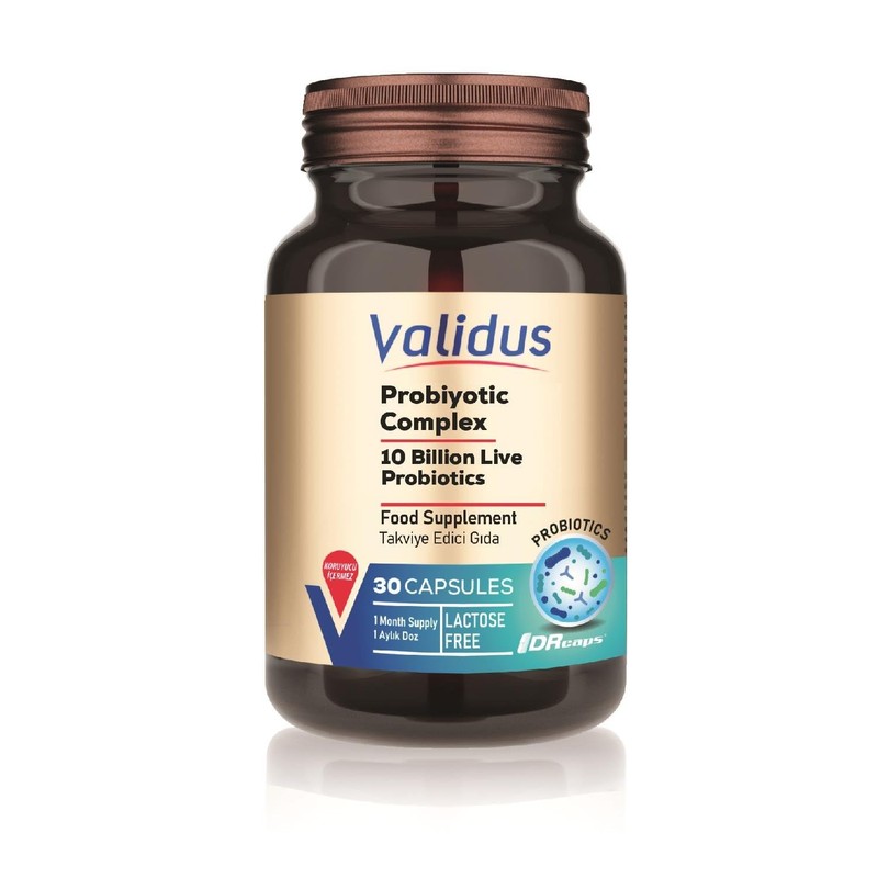 VALIDUS VALIDUS Probiotic Complex 30 Capsules (Drcaps)