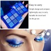 Blue Eyeshadow Palette, Glitter Eye shadow Makeup,Navy Blue Eyeshadow Shiny