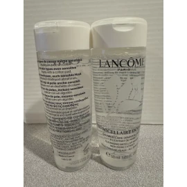 Lancome 2x Lancôme EAU MICELLAIRE DOUCEUR CLEANSING WATER 1.7oz Each Total 3.4oz Travel