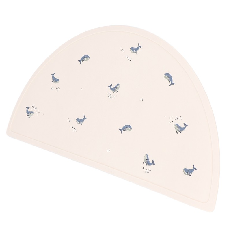 Baby Meal Mat Silicone Waterproof Simple Baby Placemat Feeding Mat