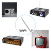 ANBOO DAB FM Radio Antenna75 Ohm FM Aerial Indoor Antenna