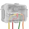 Flemoon Large Outdoor Electrical Box with Transparent Lid, IP54 Waterproof