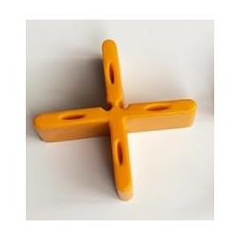 Leaving 1/8" Gap Spacer 5/8" Height Leveling Clips Paving Tile Spacers 15x3mm Leveling floor Spacers for Patio,Walkway,and Driveway Pavers,cermaic,tiles (Yellow)