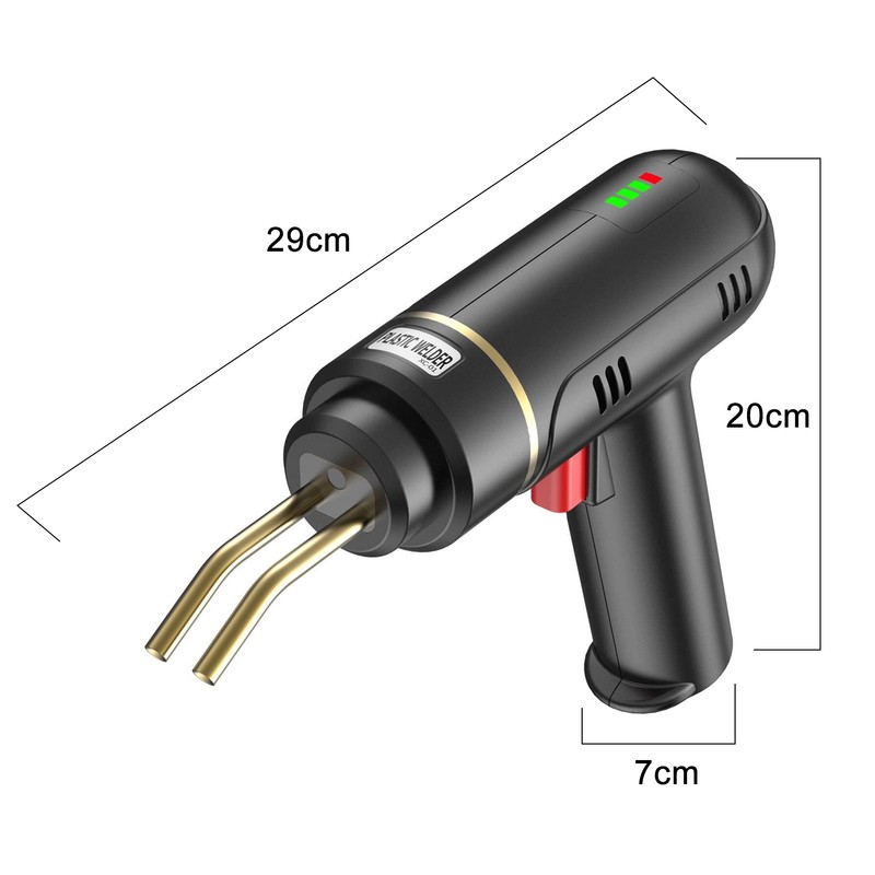 200W Cordless USB Rechargeable Plastic Welder,Plastic Welding Kit with 400PCS