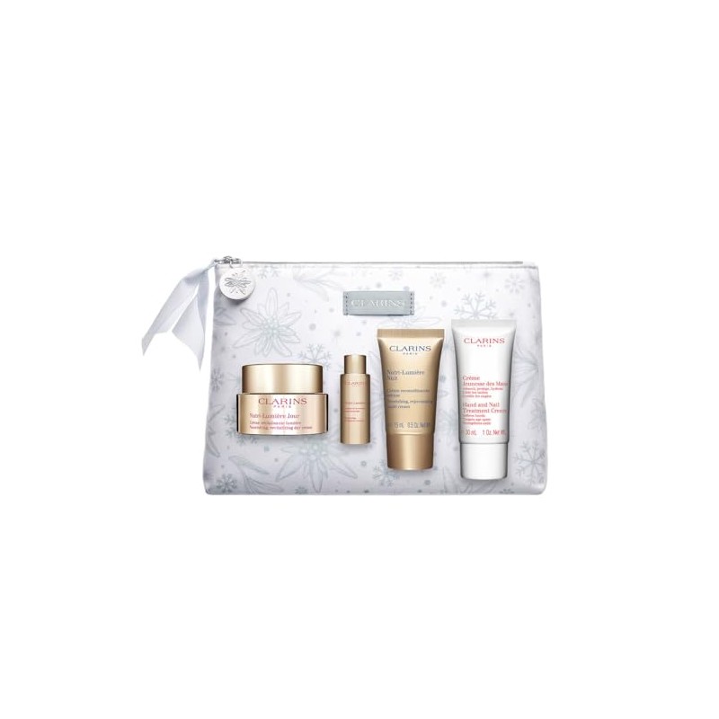 Clarins Nutri Lumiere Jour Gift Set Cream Christmas