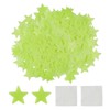 200 Pieces of Fluorescent Stars, Luminous Stickers in The Dark,