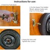E Track Spare Tire Holder Mount for X-Track Tie Down