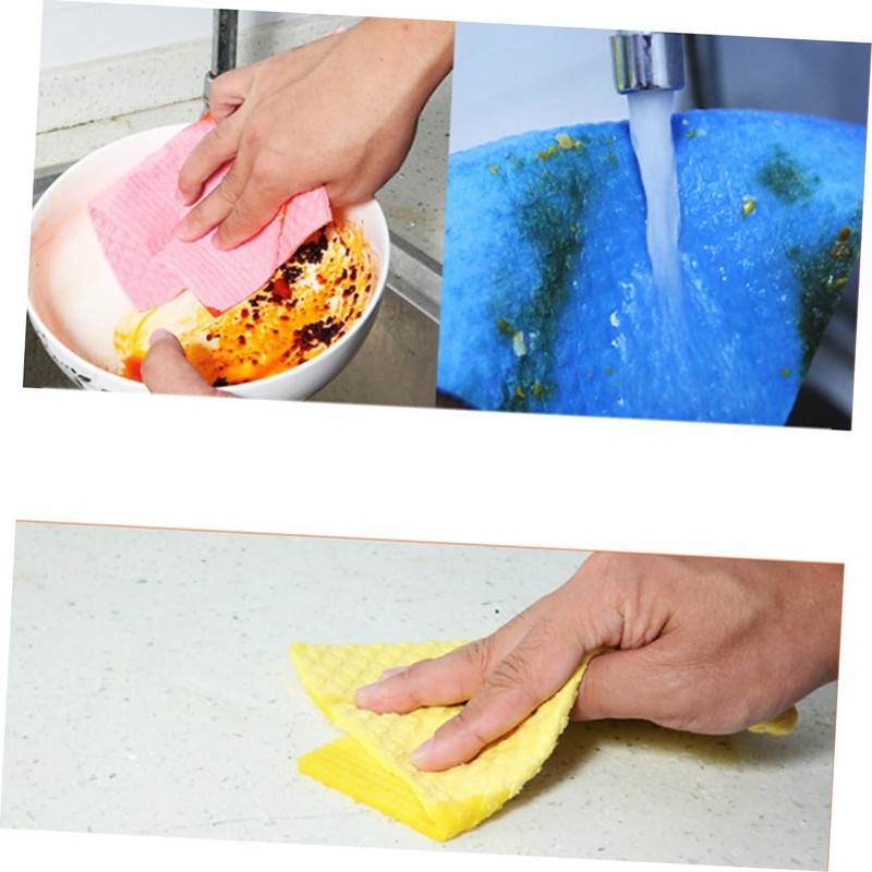 MAGICLULU Sponge Dish Scrub Sponge for Sink Cleaning Quick Dry