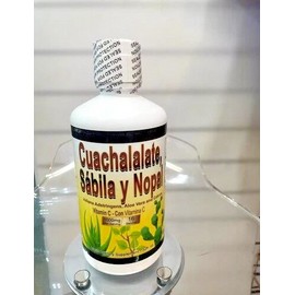New Cuachalalate, Sabila y Nopal Vitamin C 1000mg Liquido 32oz