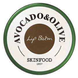 Skinfood Avocado & Olive Lip Balm, 12g, 1 piece / 스킨푸드 아보카도 & 올리브 립밤, 12g, 1개