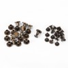 Flat Head Copper Brass Screws Nuts Nails Rivets Leather Cap