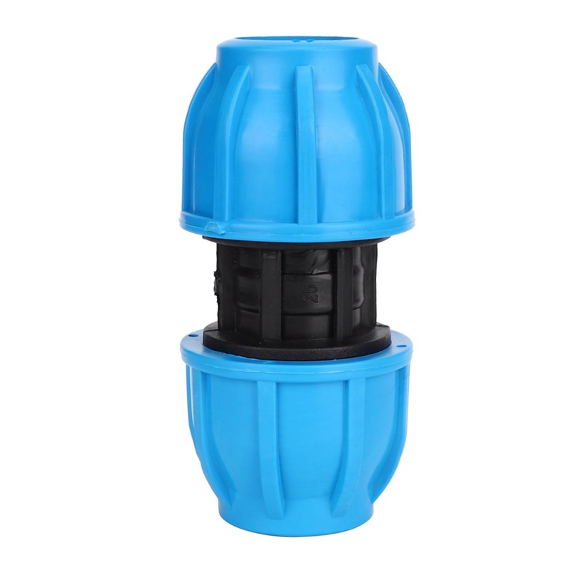 4 Pcs 25Mm Water Pipe Connector, PE Plastic 25mm to