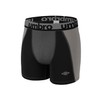 Umbro Men's Boxer Shorts Long Tec Pack of 6, black