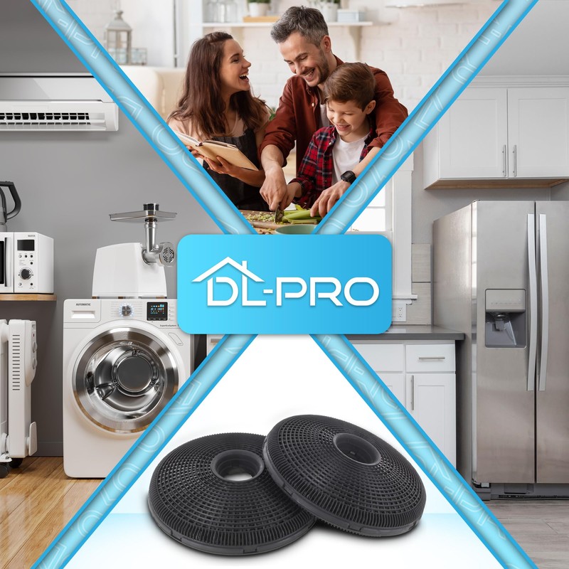 DL-pro 2 x Carbon Filter Activated Carbon Filter for Bosch