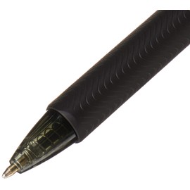 Pentel Click 'N Go Retractable Ballpoint Pen, Medium Line, Assorted Ink, Pack of 6 (BK450CRBP6M)