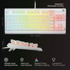 SteelSeries Apex 3 TKL White RGB Gaming Keyboard — Tenkeyless