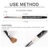KADS Kolinsky Sable Acrylic Brush Size 2#/4#/6#/8#/10# Acrylic Brush with