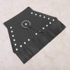 Motorcycle Mud Flap, Fringed Leather Universal Motorcycle Front Flap Mudguard