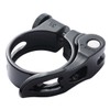 Quick Release Bicycle Seatpost Clamp,31.8mm Black