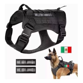 Pechera Táctica Arnes Para Perro Pechera Mediano Grande Arné
