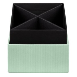 Rössler 1331452650 S.O.H.O. Pencil case, 86 x 86 x 100 mm / 3.38 x 3.38 x 3.93 inches, mint