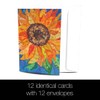 Tree-Free Greetings Boxed Set ECOnotes- Blank Stationary Notecards with Envelopes,