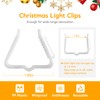 C7 C9 Christmas Lights Clips - 200 Count Outdoor Shatterproof