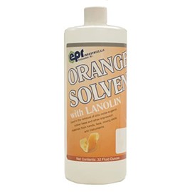 House Brand CE120 Orange Solvent Quart Bottle