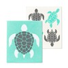 Abbott Collection Sea Turtles Dishcloths. Set of 2-6.5X8 L