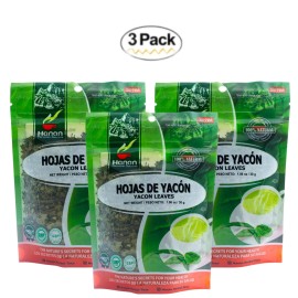 Hanan Yacon Leaves 1.1oz (30g) Loose Leaf Herbal Tea from Peru - All-Natural