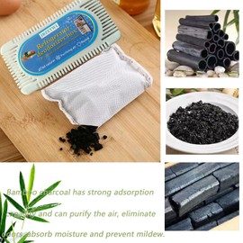Activated carbon deodorizers are suitable for homes, refrigerators, wardrobes, and cars - a set of 5, used for deodorization, moisture-proof, and formaldehyde removal