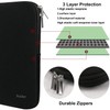 Naukay Laptop Sleeve Case, 15.6 Inch,Resistant Neoprene Notebook Computer Pocket