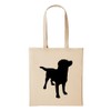 huuraa Jute Bag Labrador Retriever Dog Animal Gift Idea 10