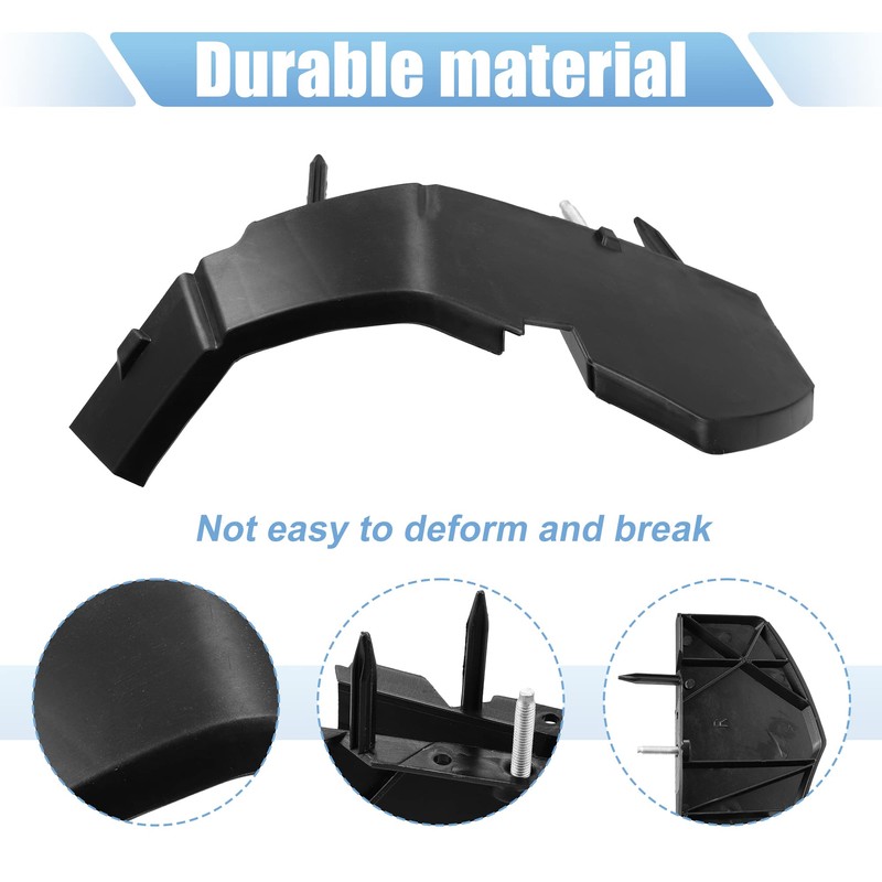 X AUTOHAUX Front Bumper Support Brackets Cover Retainer for Dodge