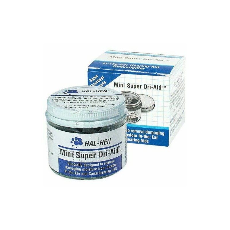Hal-Hen Mini Super Dri-Aid Hearing Aid Dehumidifier