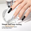SHOYUM 2 Pcs 15ml No Wipe Gel Top Coat and